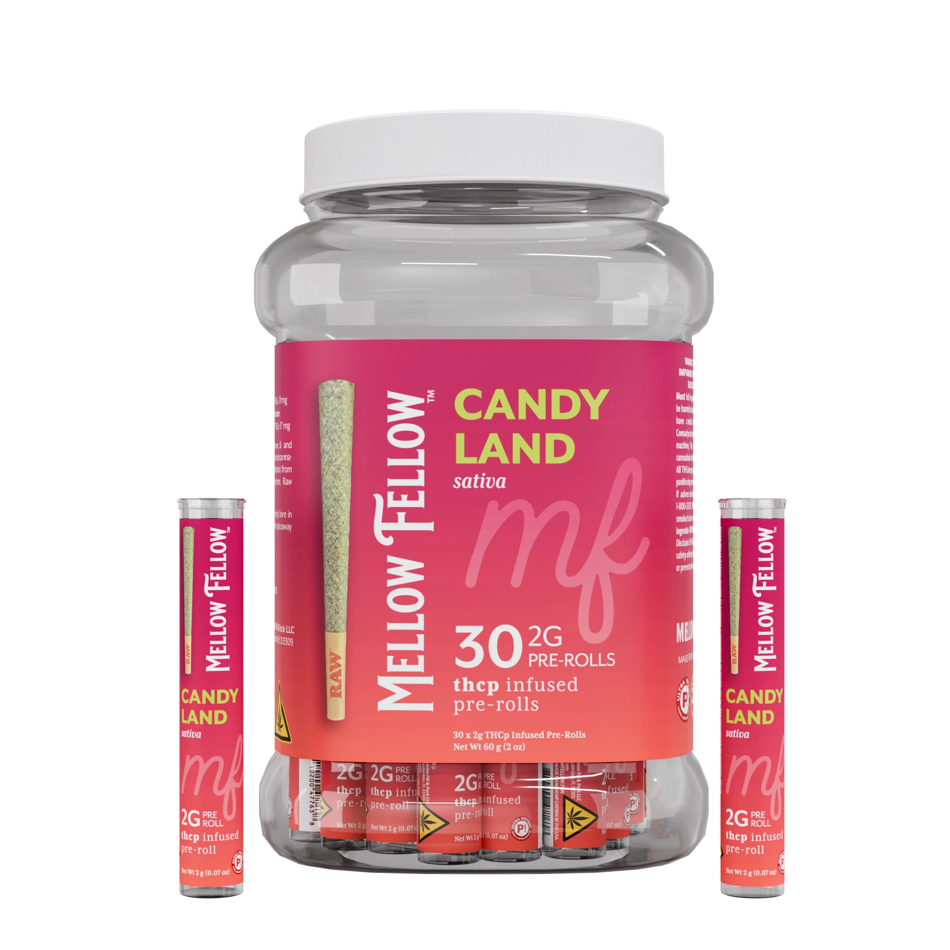 Mellow Fellow Candyland 2g THCp Infused Pre-Roll
