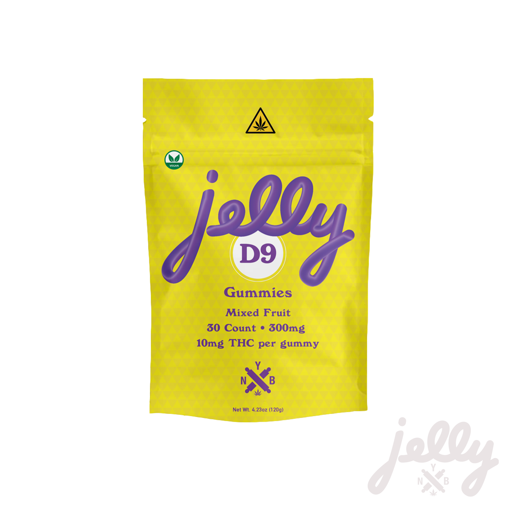 Jelly D9 Mixed Fruit Gummies 5pk