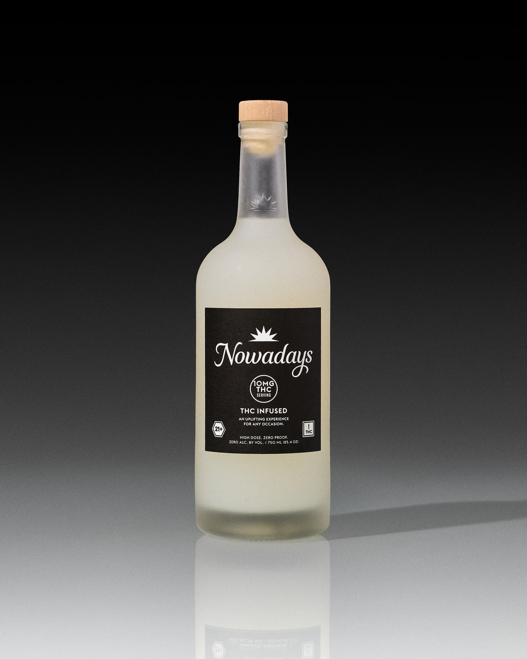 Nowadays High Dose 10mg THC Spirit 750ml bottle